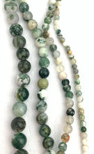 Moss Agate Bead Strand Sku#M2902