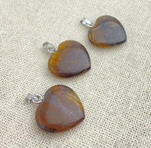Tiger Eye Heart Pendant