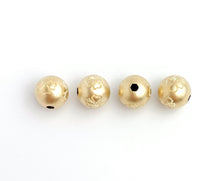 8mm Sandblast SD Clover Bead