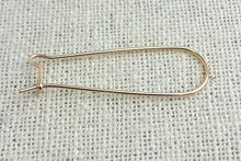 14k GF 35.0mm Kidney Ear Wire (0.76mm)