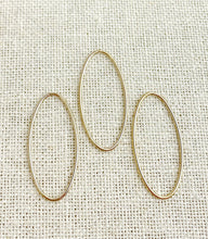 14k Gold Filled Oval Jump Ring 19ga 0.89x30x15mm CL