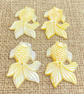Mother of Pearl Fish Charm