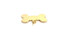 14KGF Dog Bone Charm 2515-C