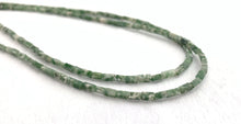 Green Dot Jasper Bead Strand