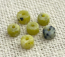 Pea Green Turquoise Bead