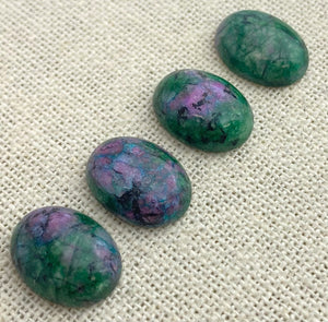 Ruby Fuchsite Oval Cabochon