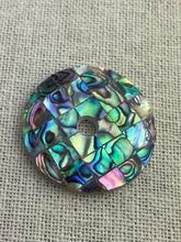 Abalone Circle Charm