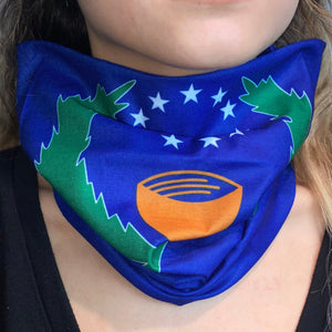 Pohnpei State Flag Face Mask, Neck Gaiter, Scarf, etc.