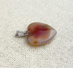 Agate Heart Pendant