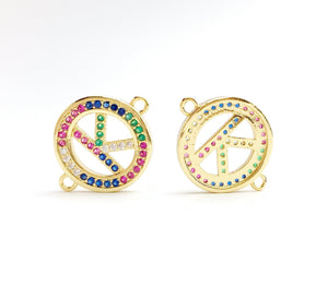 Gold Plated Initial Charm