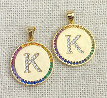 Gold Plated “K” Initial Pendant