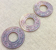 Mother of Pearl Circle Charm