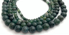 Moss Agate Bead Strand