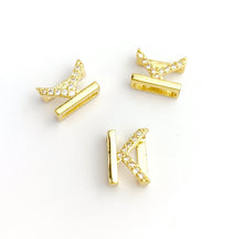 Gold Plated “K” Initial Charms