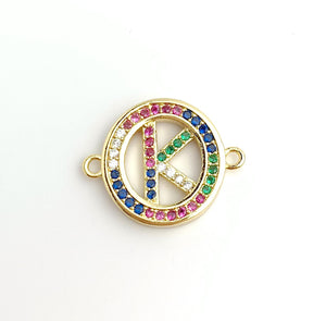 Gold Plated Initial Charm