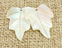 Mother of Pearl Leaf Charm