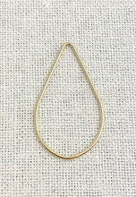 14k Gold Filled Teardrop Jump Ring CL 1.02x37.5x25mm