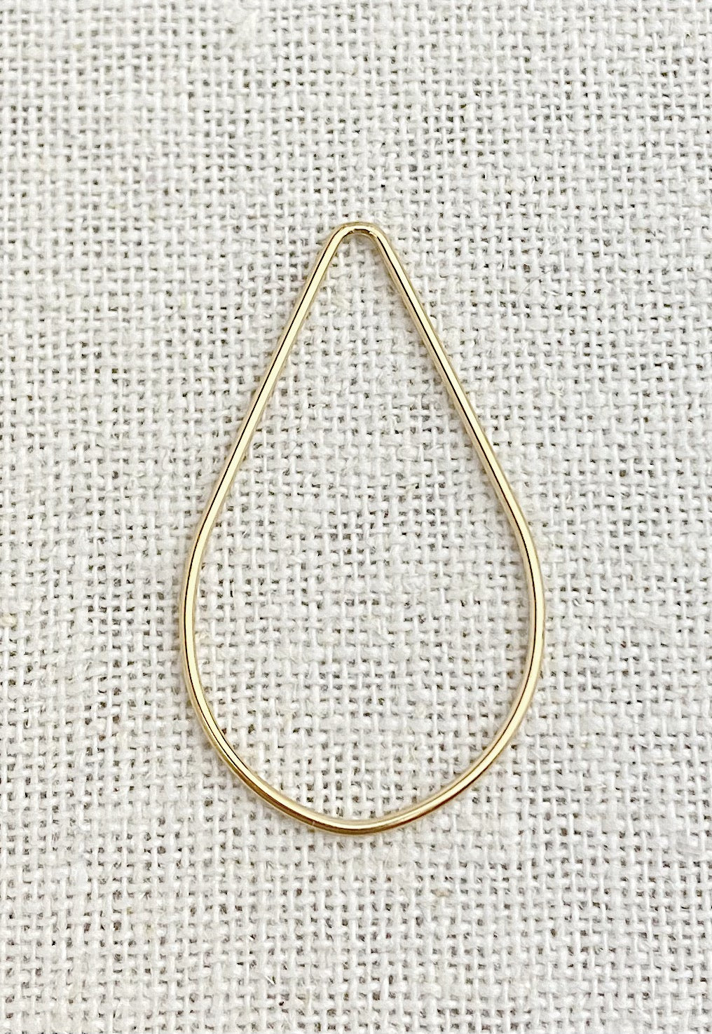 14k Gold Filled Teardrop Jump Ring CL 1.02x37.5x25mm