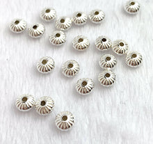 Corrugated Saucer Bead w/1.1mm Hole