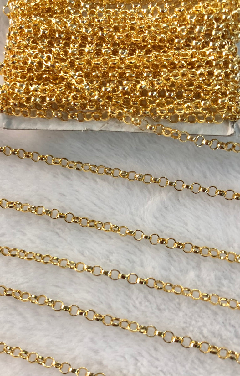14K Gold-filled Heavy Rolo Chain – Aloha Pearls & Schwartz