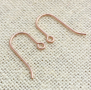 14k RGF French Ear Wire .030” (0.76mm)