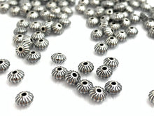 Corrugated Saucer Bead w/1.1mm Hole