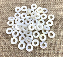 Mother of Pearl Donut Beads Sku#M601