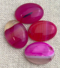 Rose Banded Agate Oval Cabochon