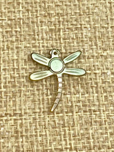 Mother of Pearl Dragonfly Charm