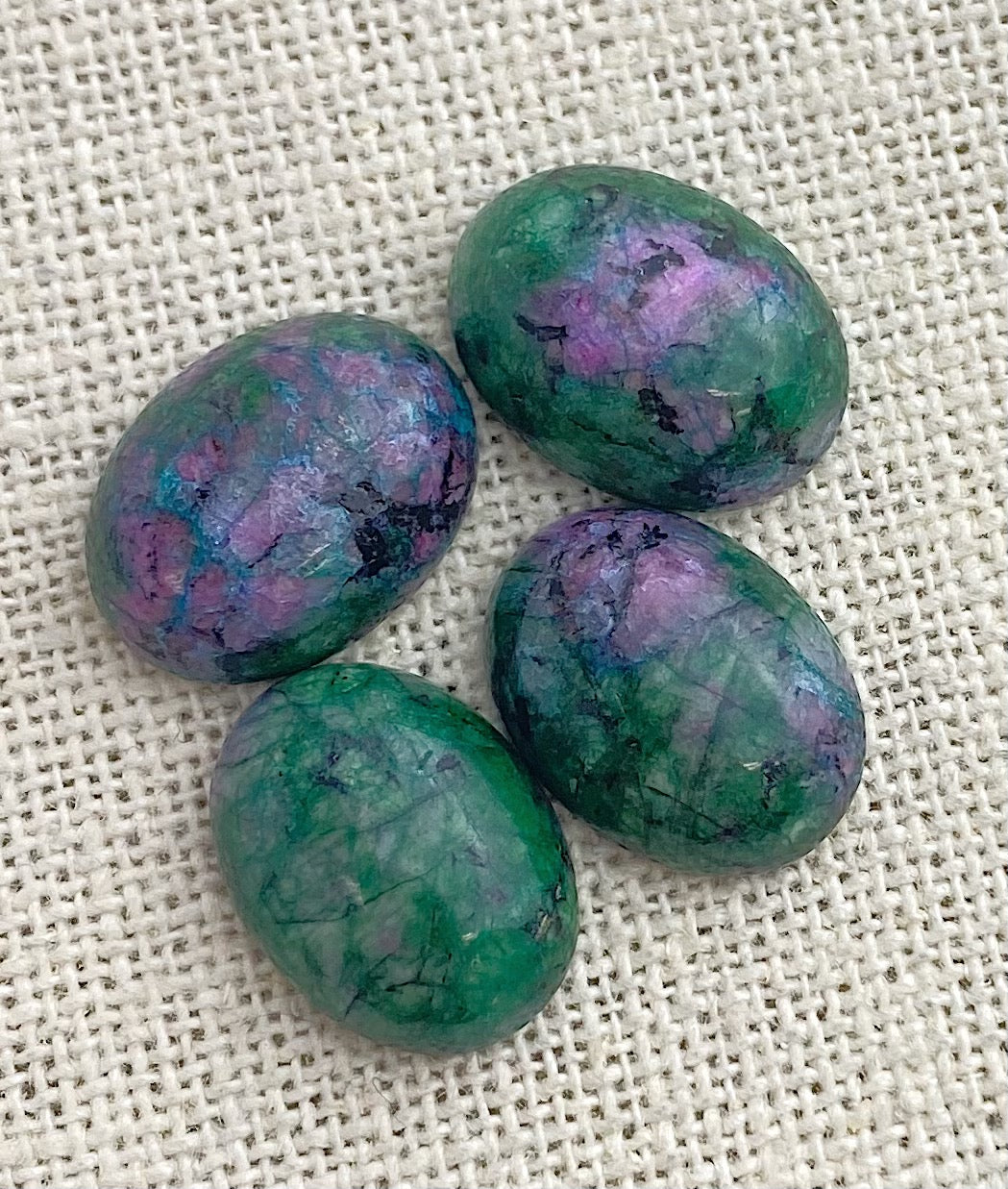 Ruby Fuchsite Oval Cabochon