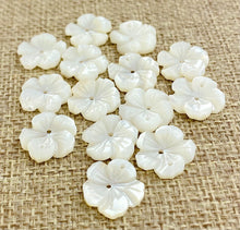 Mother of Pearl Flower Charm Sku#M79