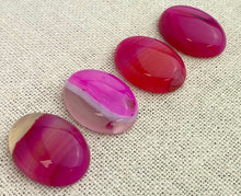 Rose Banded Agate Oval Cabochon