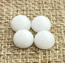 Mutton Fat Jade Circle Cabochon