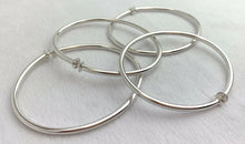SS Flex Bangle w/6.0mm Cups
