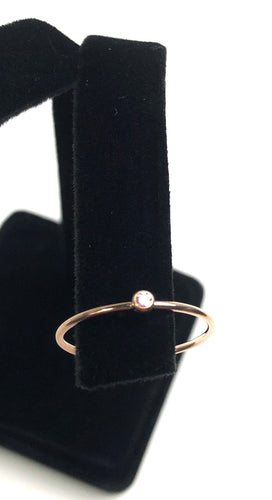 14kRGF 2mm Pink Ring