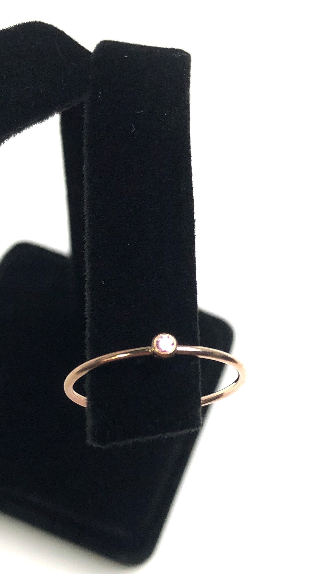 14kRGF 2mm Pink Ring