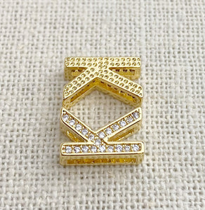 Gold Plated “K” Initial Charm