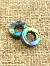 Abalone Circle Charm