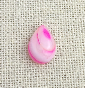 Rose Banded Agate Cabochon