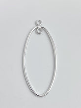 Oval Drop w/Closed Jump Ring In&Out