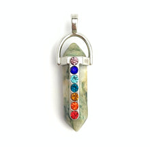 Transvaal Jade Silver Plated Pendant