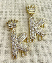 Gold Plated “K” Initial Pendant
