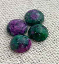 Ruby Fuchsite Circle Cabochon