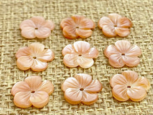 Mother of Pearl Flower Charm