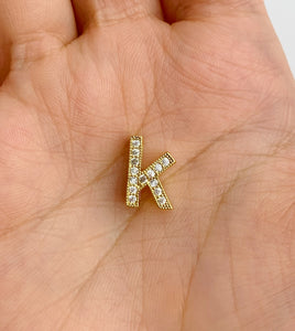 Gold Plated “K” Initial Charm