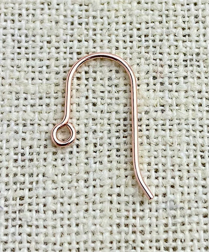 14k RGF French Ear Wire .030” (0.76mm)