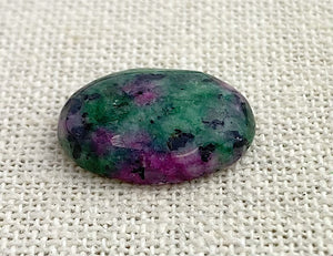 Ruby Fuchsite Oval Cabochon