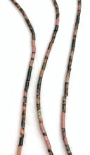 Black Vein Rhodochrosite Bead Strand Sku#M2768