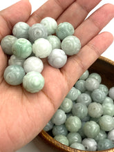 Natural Carved Jade Beads , Sku#A47