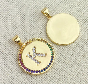 Gold Plated “K” Initial Pendant
